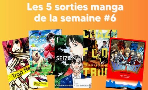 sorties manga 6