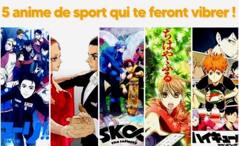 5 anime de sport