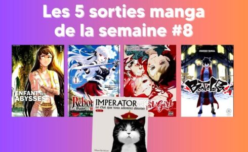 sorties manga 8