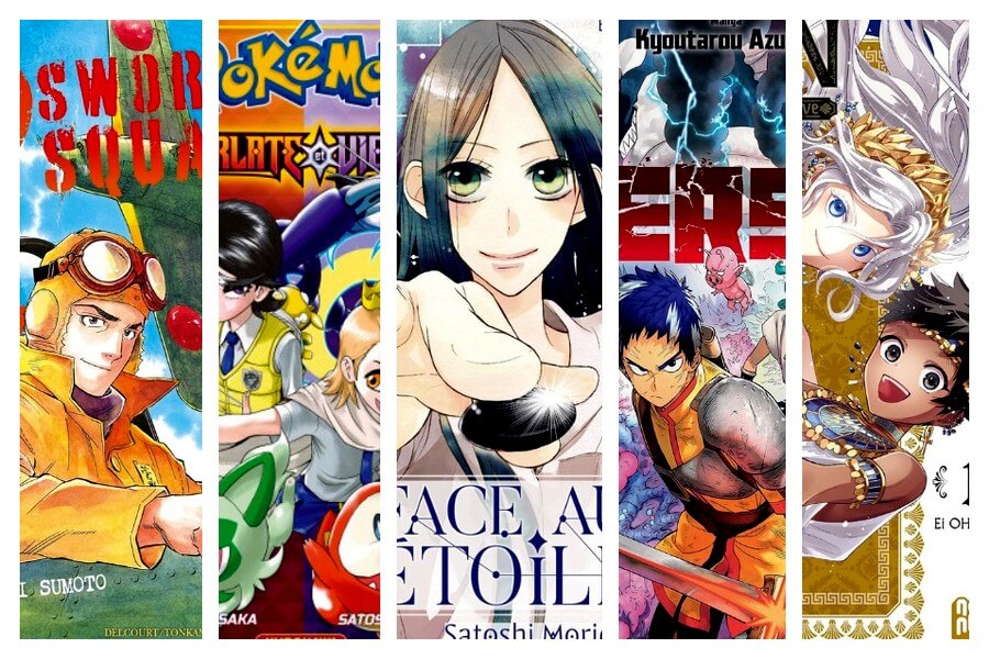 5 sorties mangas #54