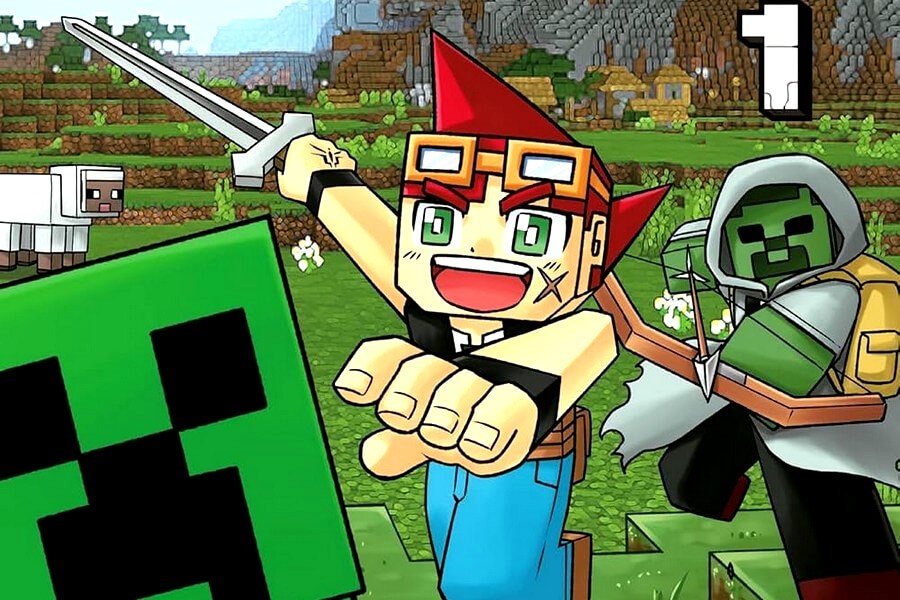 minecraft manga