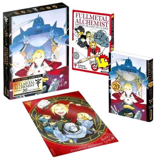 fullmetal alchemist coffret