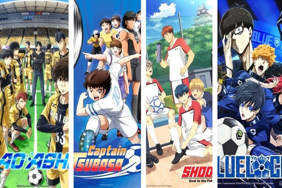 4 anime foot c